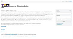 Desktop Screenshot of lms.interpretereducationonline.com